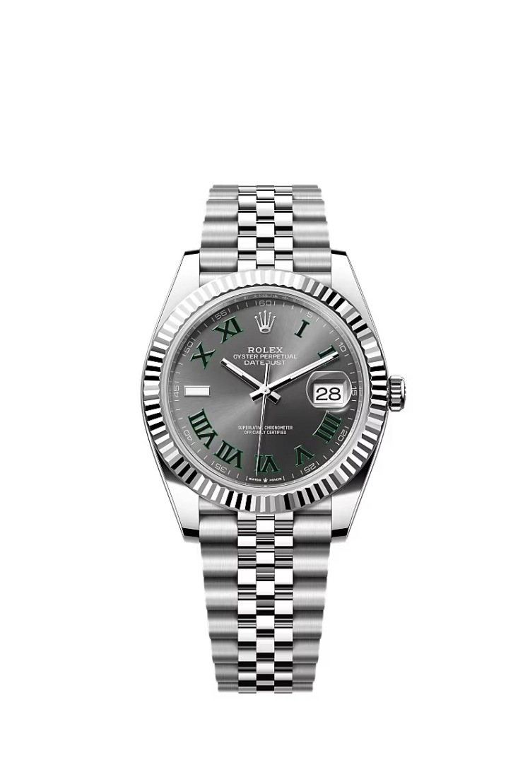 Rolex Datejust 41mm, Jubilee Bracelet, 126334, "Wimbledon"