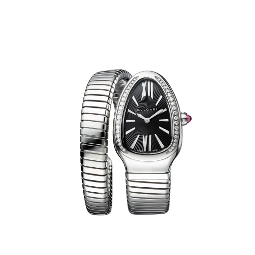 Bvlgari Serpenti Tubogas, Diamond Bezel, 103524